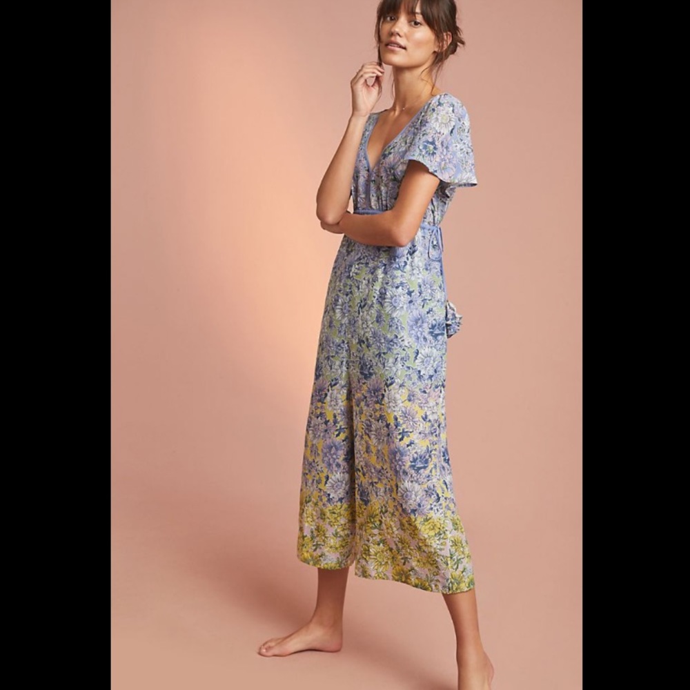 NWT Anthropologie Romerio Sleep Jumpsuit XS